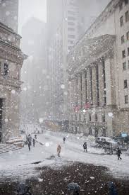 New York Stock Exchange In The Snow New York In The Winter Etsy In 2021 Manhattan New York City Photography New York Travel