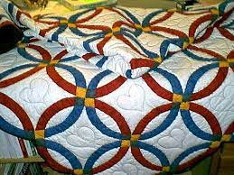 Perfect In Primarys Double Wedding Ring Quilt Wedding Ring Quilt Double Wedding Rings