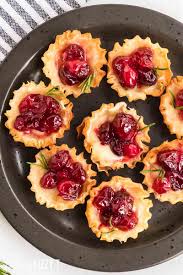 Get started with this recipe. Cranberry Brie Bites Holiday Party Appetizer In Phyllo Cups