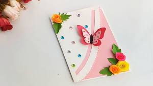 Simple Handmade Birthday Card Ideas For Best Friend How To Make Special Butterfly Birthday Card For Best Friend Diy Gift I Butterfly Birthday Cards Diy Gifts For Friends Card Making Birthday