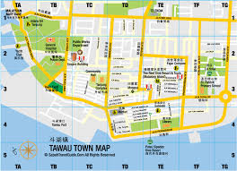 Street directory and map of sabah. Tawau City Map Sabah Travel Guide Ultimate Travel Guide Sabah Malaysia