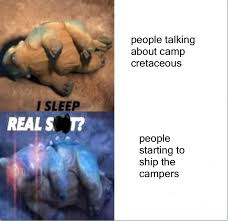 How Bumpy feels about the Camp Cretaceous shipping crisis : r/JurassicMemes