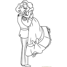 Mickey mouse and friends coloring pages. Cinderella Coloring Pages For Kids Download Cinderella Printable Coloring Pages Coloringpages101 Com