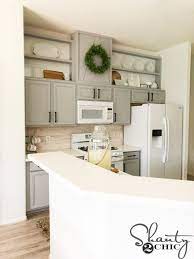 How To Make Cabinets Taller Classic Kitchen Furniture Kitchen Interior Above Kitchen Cabinets