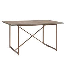 Southern Enterprises Franca Burnt Oak Dining Table Hd530468 The Home Depot In 2020 Farmhouse Dining Table Oak Dining Table Traditional Dining Room Table