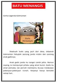 Timun mas atau timun emas (jawa: Cerita Rakyat Batu Menangis Para Android Apk Baixar
