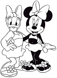 This awesome book comes with so many different pages to color! Walt Disney Coloring Pages Daisy Duck Minnie Mouse Walt Disney Characters Photo 40227496 Fanpop Page 7
