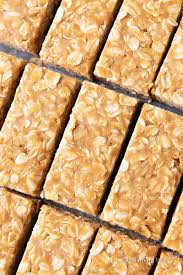 3 Ingredient No Bake Peanut Butter Granola Bars Beaming Baker