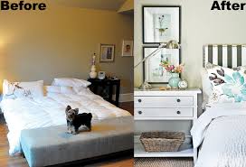It just needed cosmetic changes, along with some simple bedroom decorating ideas, no demo needed to get it. Bedroom Makeover Before And After Design Infowajo Com