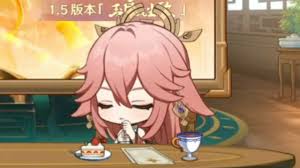 Chibi lumine genshin impact acrylic keychain. Yae Miko Chibi Genshin Impact 1 5 Livestream Youtube