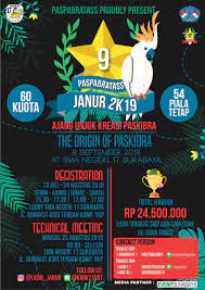 Peserta memperagakan formasi dalam lomba paskibra java twenty five award (avatar) ''one determination on the world'' yang digelar di lapangan upacara dan aula smpn 25 semarang, kemarin. Event Surabaya On Twitter Janur 2019 Ajang Unjuk Kreasi Atau Janur Ke 9 Kali Ini Mengusung Tema The Origin Of Paskibra Lomba Keterampilan Baris Berbaris Tingkat Smp Mts Sma Smk Sederajat Se Jawa
