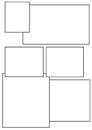 Setting Out Layouts For The Comic Strip Comic Book Layout Book Design Layout Graphic Novel Layout