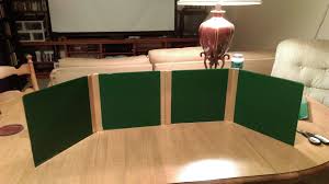 Each panel is fully magnetic and accommodates a removable and adjustable shelving system for holding dice, minis, tokens, and useful items for your. How I Made A Homemade Dm Screen For About 15 Dm Screen Dungeon Master Screen Diy Dm Screen