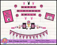 Check spelling or type a new query. Playboy Party Ideas Decorations