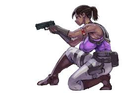 sheva alomar (resident evil and 1 more) drawn by sashizume_soutarou |  Danbooru