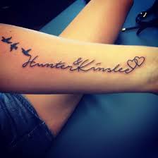 Tattoo Kids Names Birds Hearts Psalms Tattoos For Kids Tattoos With Kids Names Tattoos For Women