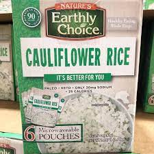 Not only is it healthy but you don't have to wait that 20 or 30 minutes for your rice to cook through. Cauliflower Rice Pouches At Costco Popsugar Fitness