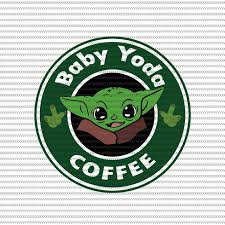 Baby Yoda Coffee Svg Baby Yoda Svg The Mandalorian The Child Baby Yoda Png Star Wars Svg Png The Child Png Vector T Shirt Design For Download Yoda Png Star