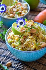 Riz Saute Facon Thai Vegetarien Healthyfood Creation En 2020 Riz Saute Recettes Minceur Riz