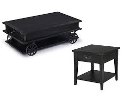 Shop our best selection of black coffee table sets to reflect your style and inspire your home. Black Coffee Table Set Sheffield By Magnussen Mg T3165set