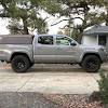 Toyota tacoma with camper shell. 3