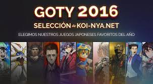 Juegos de vestir ropa informal para chicas. Goty 2016 Los Mejores Juegos Japoneses Del Ano Koi Nya Net