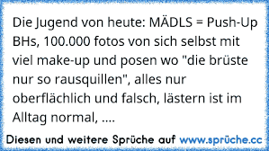 Die Jugend Von Heute Mädls Push Up Bhs 100000 Fotos Von Sich