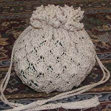 Over 100 free felted knitted bags, purses and totes knitting patterns. Vintage Style Drawstring Bag Free Crochet Pattern Cobblerscabin S Weblog