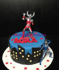 Kue desain anak, ultramen cake. Ultraman Archives Toko Kue Ulang Tahun Jakarta