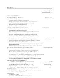 resume format ground staff airport