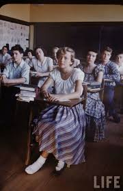 Color Photographs Of Students At New Trier High School In 1950 Vintage School Photographer Fashion Teenage