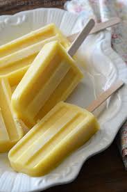 Vanilla Pineapple Popsicles Recipe Recipe Food Popsicle Recipes Pineapple Popsicles