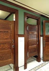 Image result for BATHROOM STALLS THAT USE A REAL DOOR