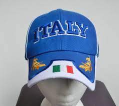 Italy Italia Country Flag Golden Leaves Soccer Baseball Cap Hat Caps Hats Buckles Clothing Baseball Cap