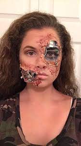 robot special effects makeup amino