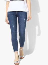 Kraus Jeans Blue Skinny Fit High Rise Jeans
