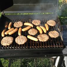First Barbecue Of The Year On A New Barbecue Fb Bbq Dinner Summer Bbq Dinner Barbecue