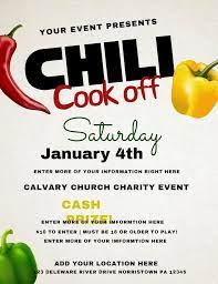 Do you know how to make a flyer? Printable Chili Cook Off Poster Flyer Template Click To Customize Chili Cook Off Cook Off Cooking