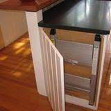 Shopping around for step stools. Storing The Step Ladder Kitchen Step Stool Modern Home Furniture Kitchen Ladder