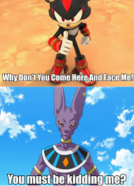 Maybe you would like to learn more about one of these? Shadow Vs Beerus By Mergedzamasuva On Deviantart