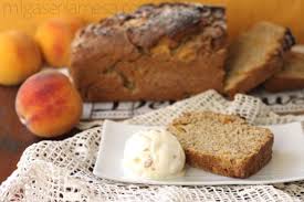 Pan Dulce De Melocoton Y Avena Integral Migas En La Mesa Pan De Dulce Recetas Dulces Light Dulces