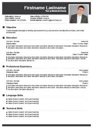 Create a professional resume with the only truly free resume builder online. Emigrate Or Immigrate Cv Template Free Online