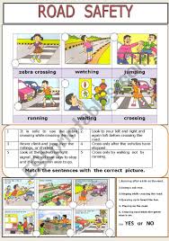 road safety esl worksheet by jhansi