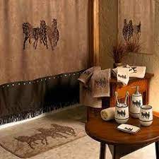 Horse and western themed home decor and housewares for the kitchen, bathroom, living room and family room, linens, bakeware, and dishes 38 Horse Bathrooms Ideas Horse Bathroom Western Decor Western Bathroom