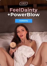 Experience the ultimate BJ with Dainty Wilder + PowerBlow ❤️ - Kiiroo