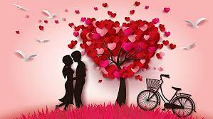 Wallpaper love 3d abstract lovely vector designs cute christmas creative graphics indian actress heart. Hd Wallpaper Facebook And Whatsapp Messages Romantic Love Loving Couple Love Under The Tree Mobile Wallpaper Hd 1920 1080 Wallpaper Flare