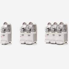 Dispone di due contenitori separati in pvc della capienza di 6 litri la macchina per granite hodoy per uso professionale dispone di 2 serbatoi da 15 litri ciascuno per garantire una grande capacità di composto. Granitore Professionale Creme Gelato Sorbetto Creme Fredde