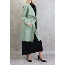 Check spelling or type a new query. Amelis Veste Mi Longue Pour Femme Trench Coat Effet Daim Nubuck Couleur Vert Amande