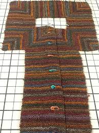 How to knit the single crochet bind off. Ravelry Project Gallery For Mitered Cardigan Pattern By Elizabeth Zimmermann Cardigan Pattern Jacket Pattern Crochet Coat
