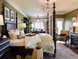 Green Master Bedroom With Traditional Four Poster Bed Green Master Bedroom Traditional Bedroom Traditional Master Bedroom